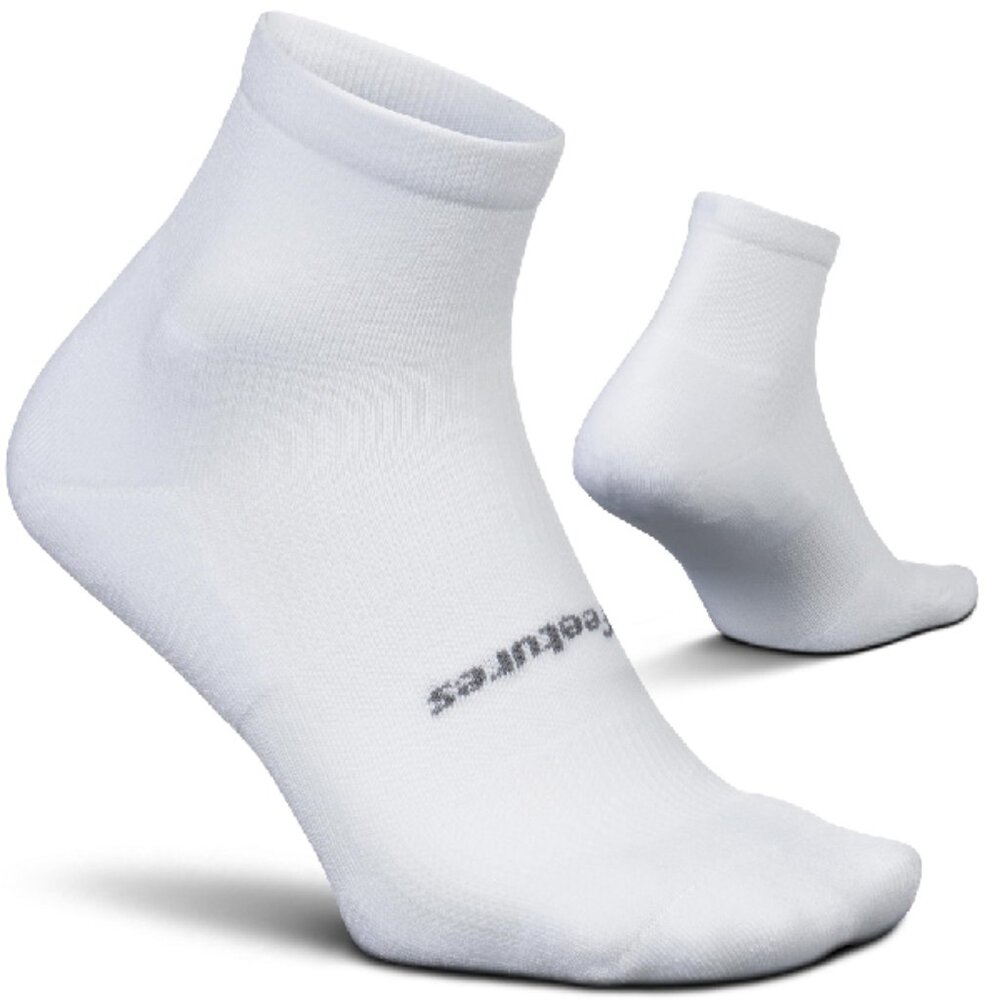 Feetures, Unisex, High Performance Max Cushion Quarter Sock, Small